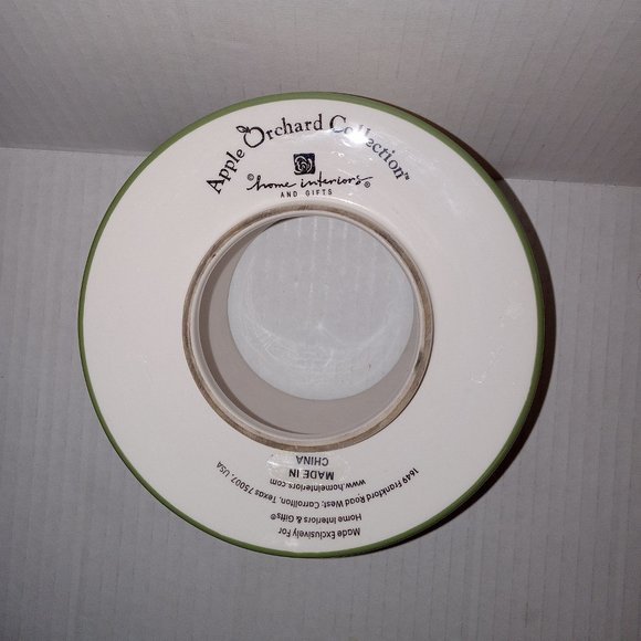 Apple Orchard Collection Home Interiors & Gifts Candle jar lamp shade topper - Picture 5 of 5